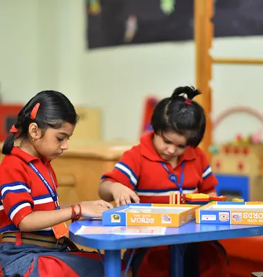 Reggio learning center at GD Goenka CBSE school in North Kolkata
