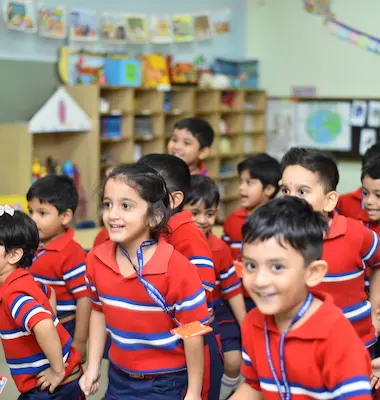 Dance class at GD Goenka Public School - CBSE school in North Kolkata