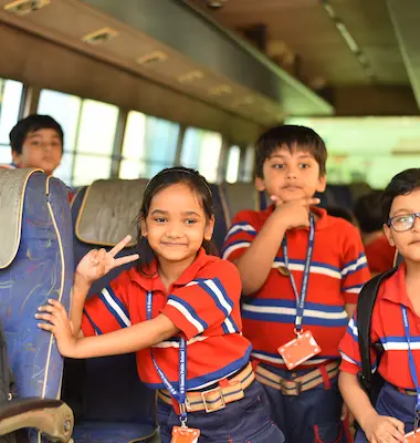 School transport service for GD Goenka CBSE school in North Kolkata