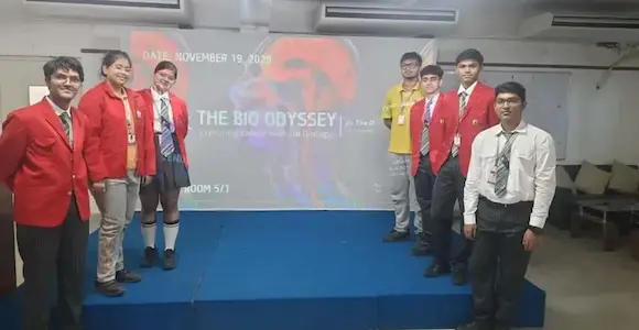 Senior wing extracurricular at GD Goenka CBSE school in North Kolkata