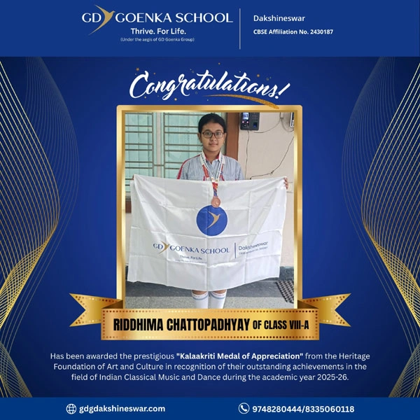 Congratulations to Our Kalaakriti Medal Awardee!