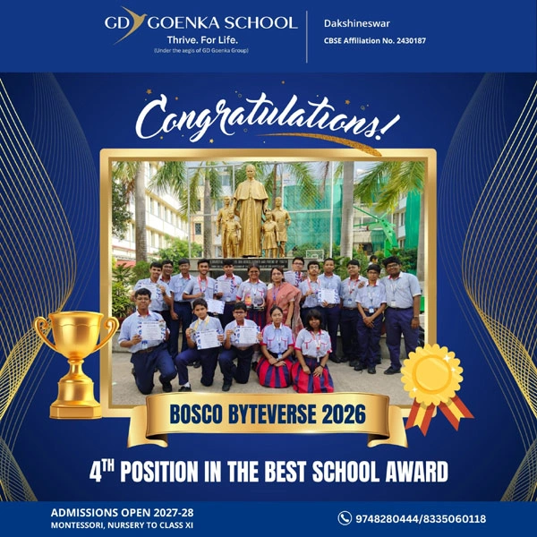 Triumph at Bosco Byteverse 2026: Our Students Shine with Multiple Laurels!