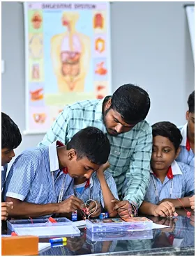 Senior school wing at GD Goenka Public School - best CBSE school in North Kolkata