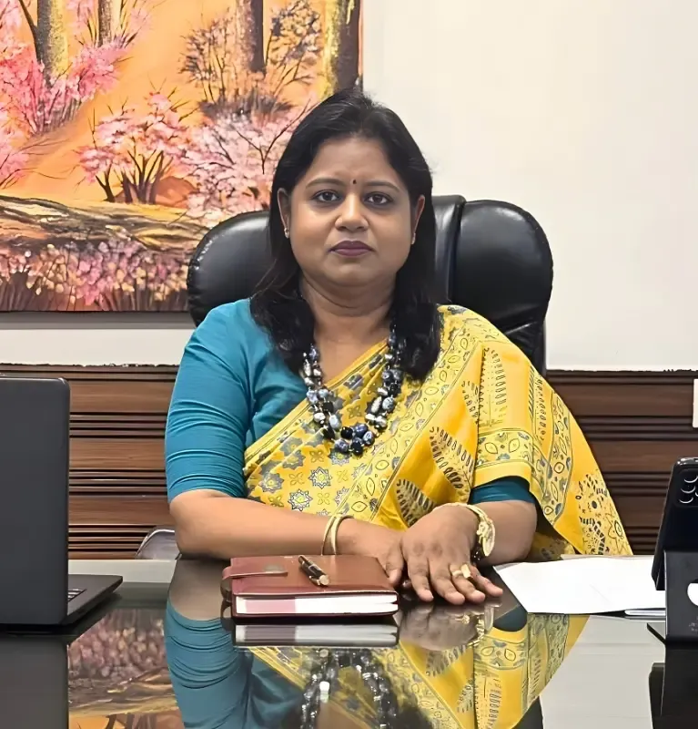 Principal Ms. Vijay Laxmi of GD Goenka Public School - top CBSE school in North Kolkata