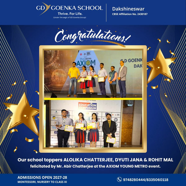GD Goenka Public School Dakshineswar Shines at exe.BIT 15!