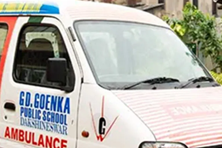 School grounds at GD Goenka Public School - CBSE school in North Kolkata